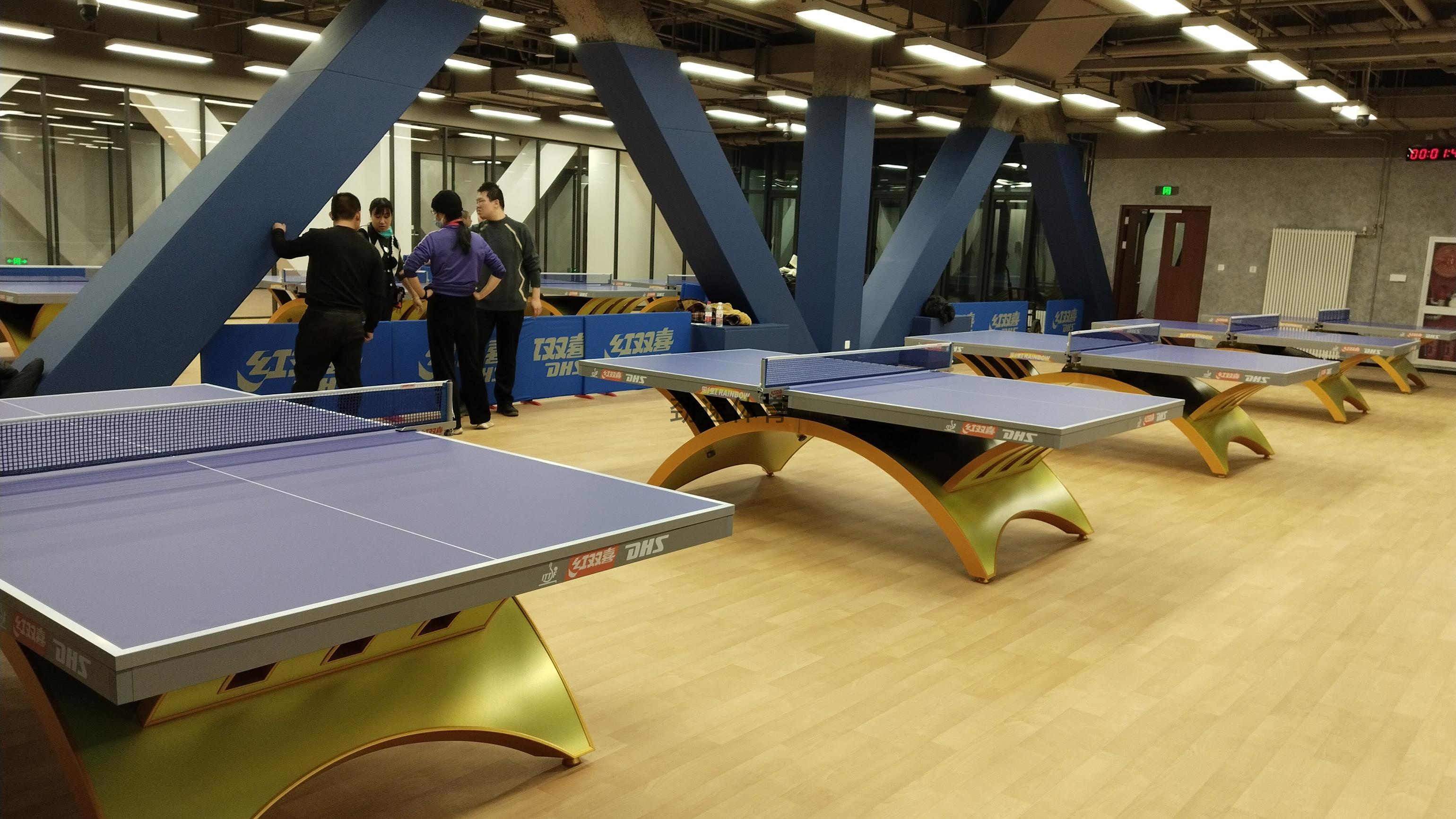 紅雙喜乒乓球臺，運動體育器材